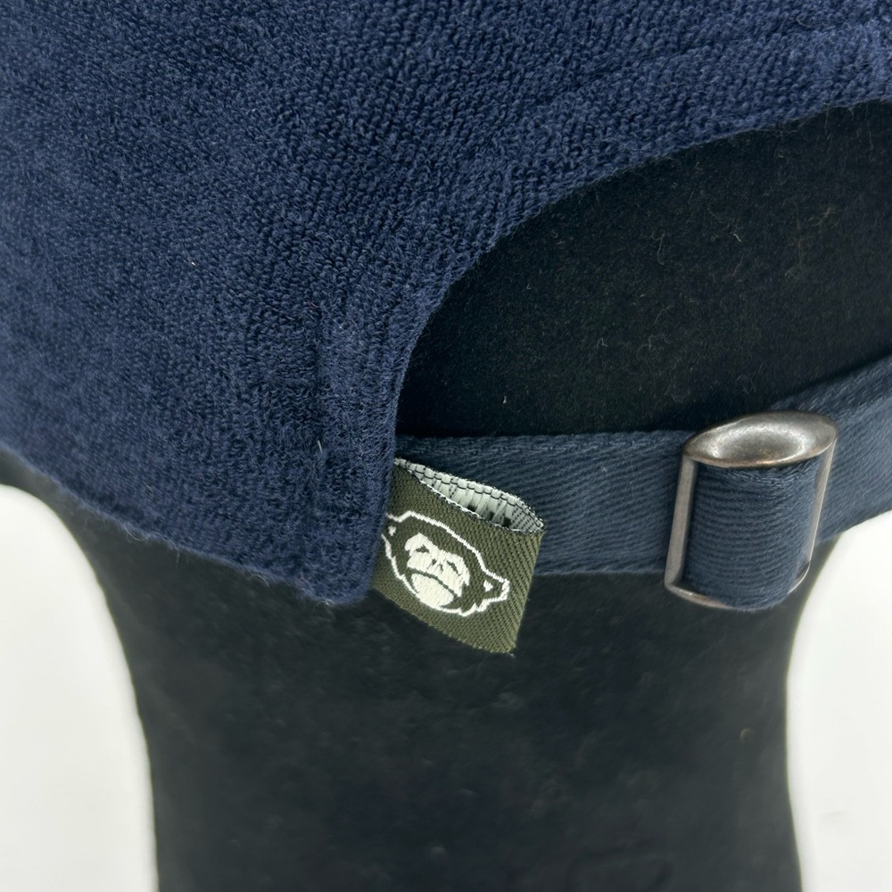 Howler Brothers NWT StrapBack Hat Sunset Palm Navy Blue‎ Terry Cloth Beach NEW - Picture 7 of 12